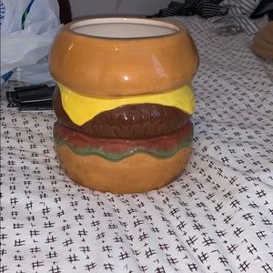 burger vase